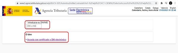 Cómo puedo saber cuál es mi NIF paso 3